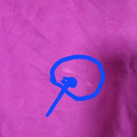 Vintage Lululemon Athletica Top Square Neck Cap Sleeve Women's X1 Purple / Black - Picture 3 of 11